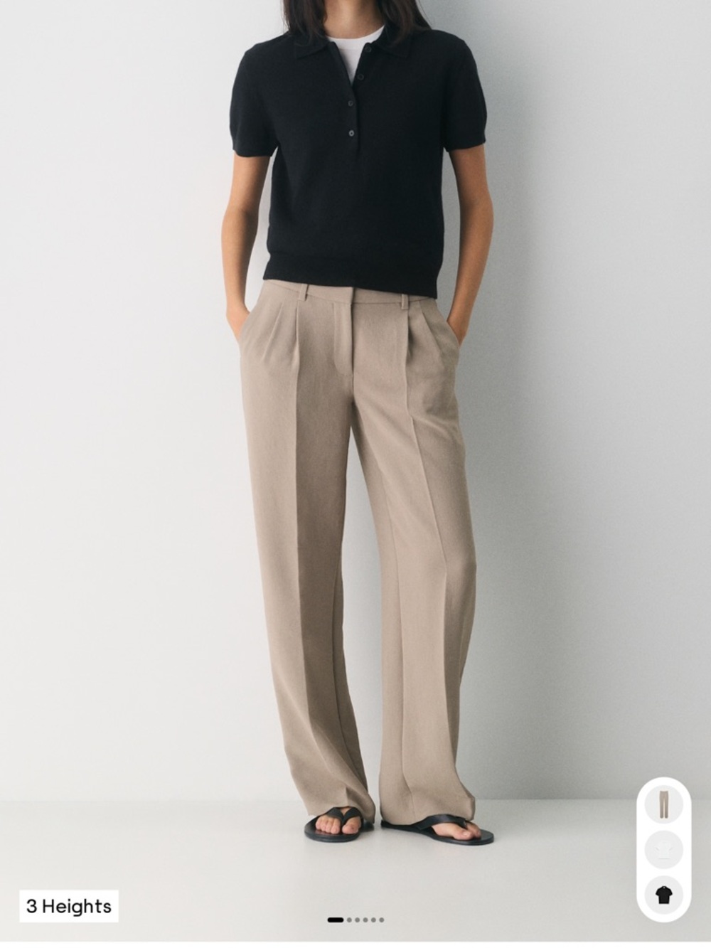 Aritzia low rise the effortless pant - Picture 4 of 11